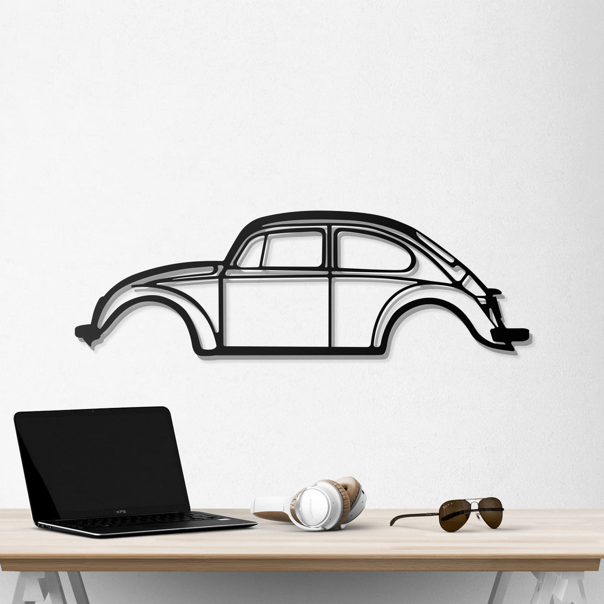 Beetle Metal Car Wall Art - NC0890