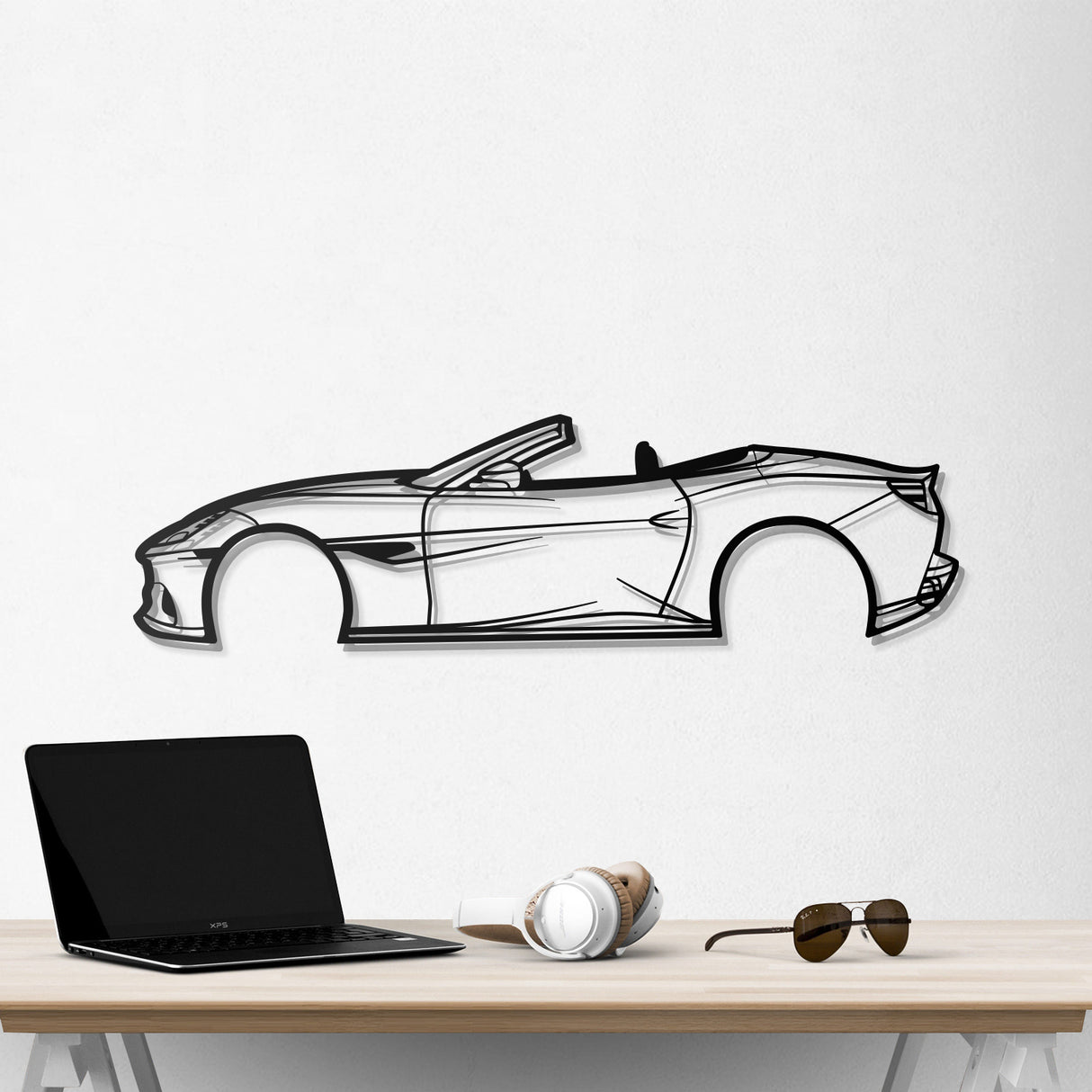 2021 Portofino Metal Car Wall Art - NC0758