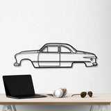 1949 Club Coupe Metal Car Wall Art - NC0009