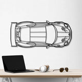 911 GT2 RS Model 991 TOP Metal Car Wall Art - NC0849