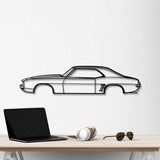 1969 Camaro SS Metal Car Wall Art - NC0117