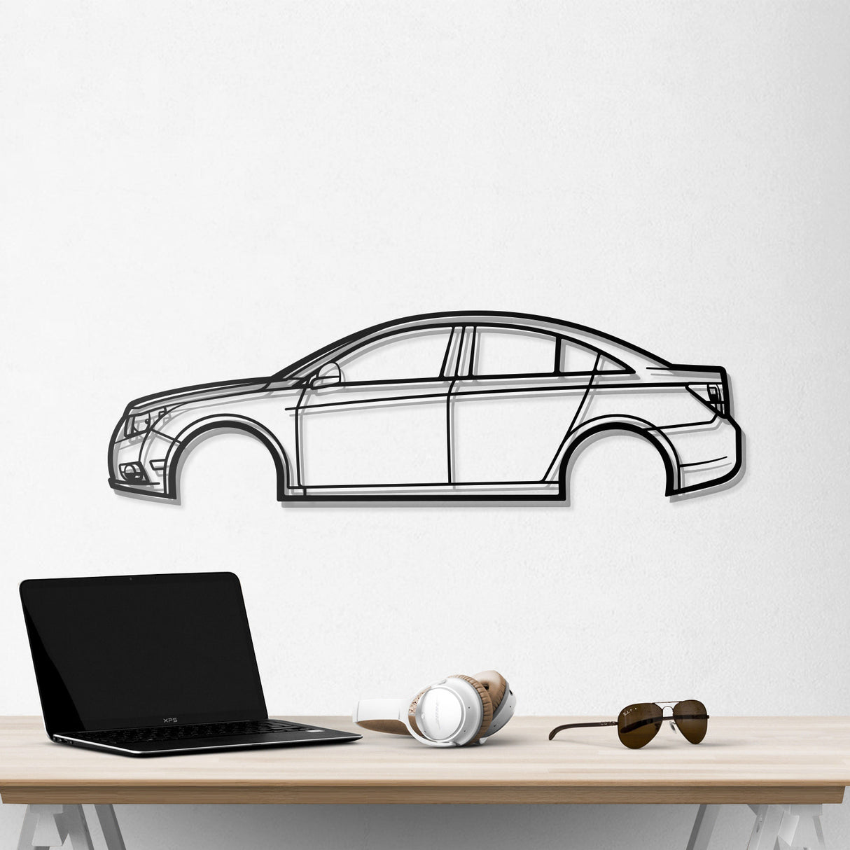 2012 Cruze Metal Car Wall Art - NC0473