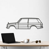 1973 Range Rover Metal Car Wall Art - NC0157