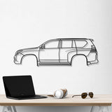 2010 GX 2nd Gen Metal Car Wall Art - NC0403