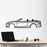 2008 E93 Cabrio Metal Car Wall Art - NC0364