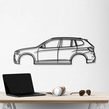 2011 X3 F25 2nd Gen Metal Car Wall Art - NC0424