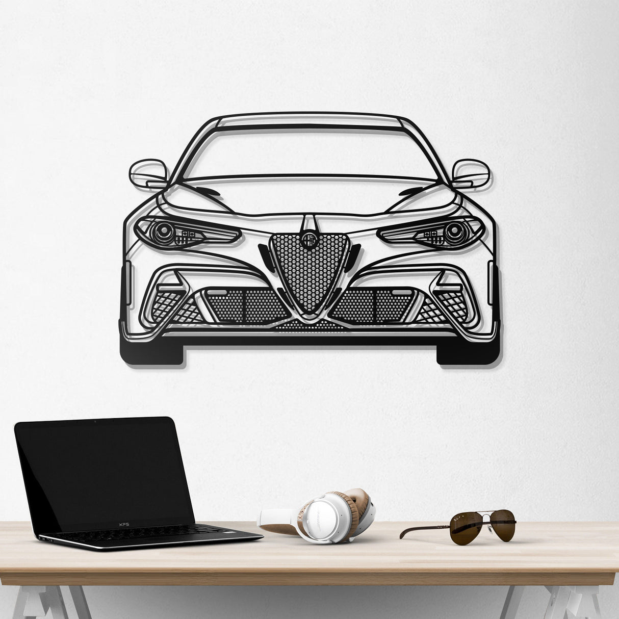 2021 Guilia GTA M Metal Car Wall Art - NC0751