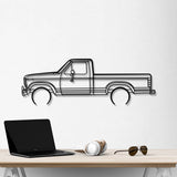 1986 F-150 XLT Metal Car Wall Art - NC0206