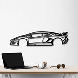 2018 Aventador SVJ Metal Car Wall Art - NC0613