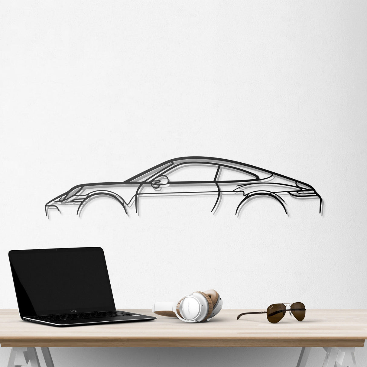 911 Model 992 Metal Car Wall Art - NC0866