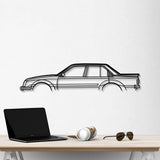 Commodore VC Brock Metal Car Wall Art - NC0906