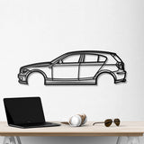 2009 1 SERIES E87 Hatchback Metal Car Wall Art - NC0379