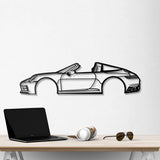 2018 911 Targa 4S Metal Car Wall Art - NC0610