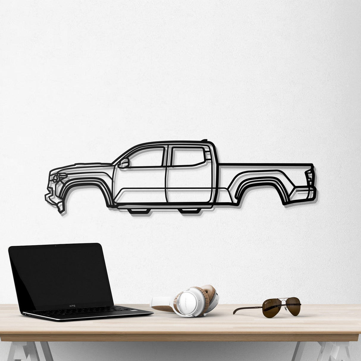 2016 Tacoma 3rd Gen Metal Car Wall Art - NC0571