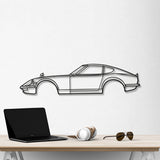 1971 Fairlady 240 ZG Metal Car Wall Art - NC0141