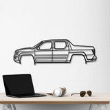 2006 Ridgeline 1st Gen Metal Car Wall Art - NC0335