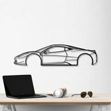 2010 458 Italia Metal Car Wall Art - NC0398