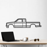 1991 S10 Metal Car Wall Art - NC0237