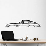 Corvette C2 Metal Car Wall Art - NC0914