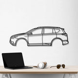 2013 RAV4 4th Gen (XA40) Metal Car Wall Art - NC0487