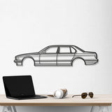 1987 E32 Metal Car Wall Art - NC0212