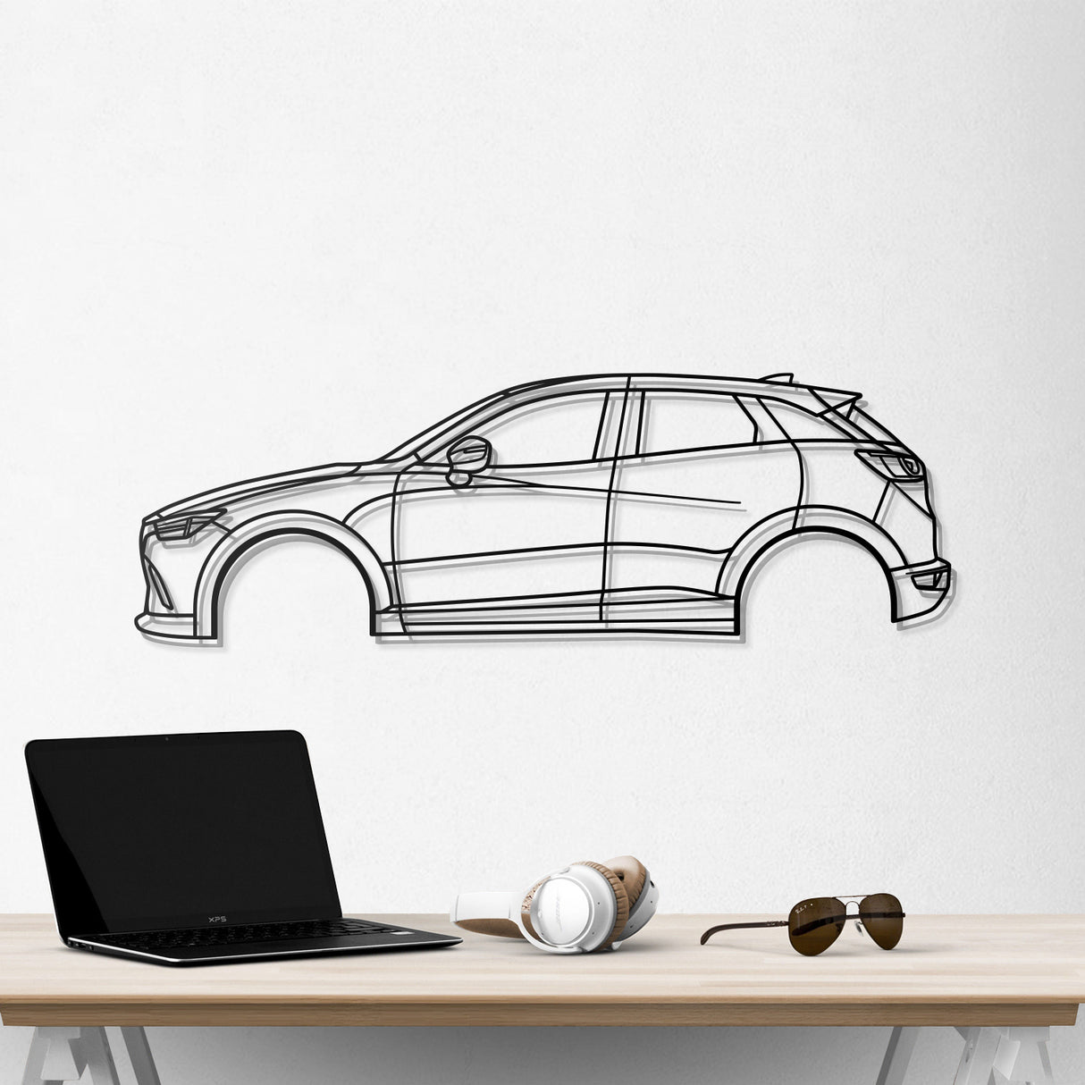 2016 CX-3 1st Gen Metal Car Wall Art - NC0559