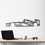 2012 RB8 Detailed Metal Car Wall Art - NC0477