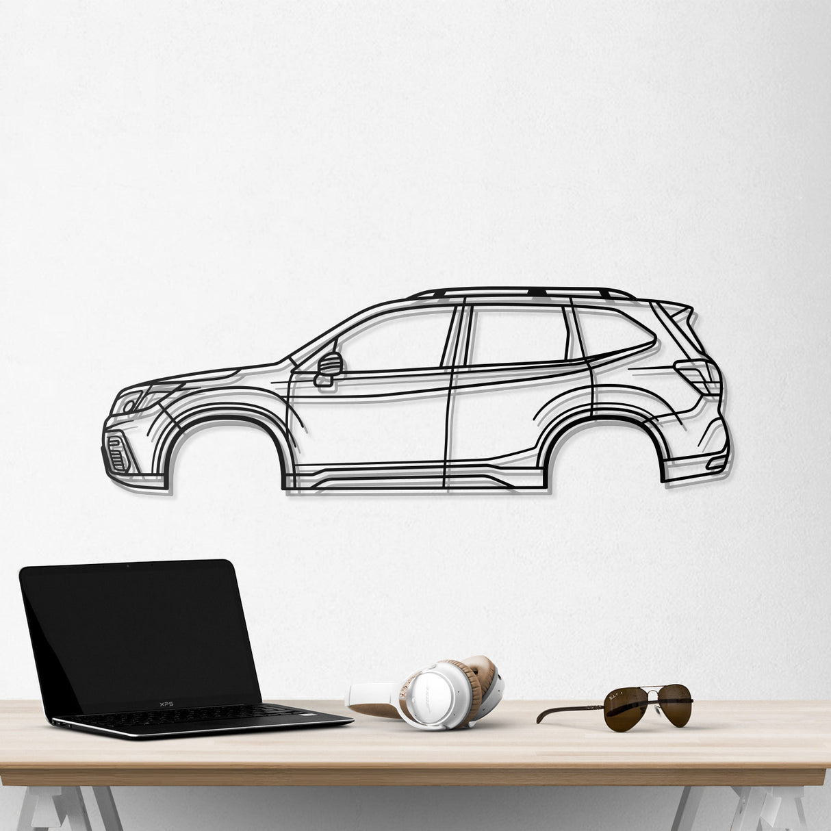 2019 Forester 5th Gen Metal Car Wall Art - NC0662