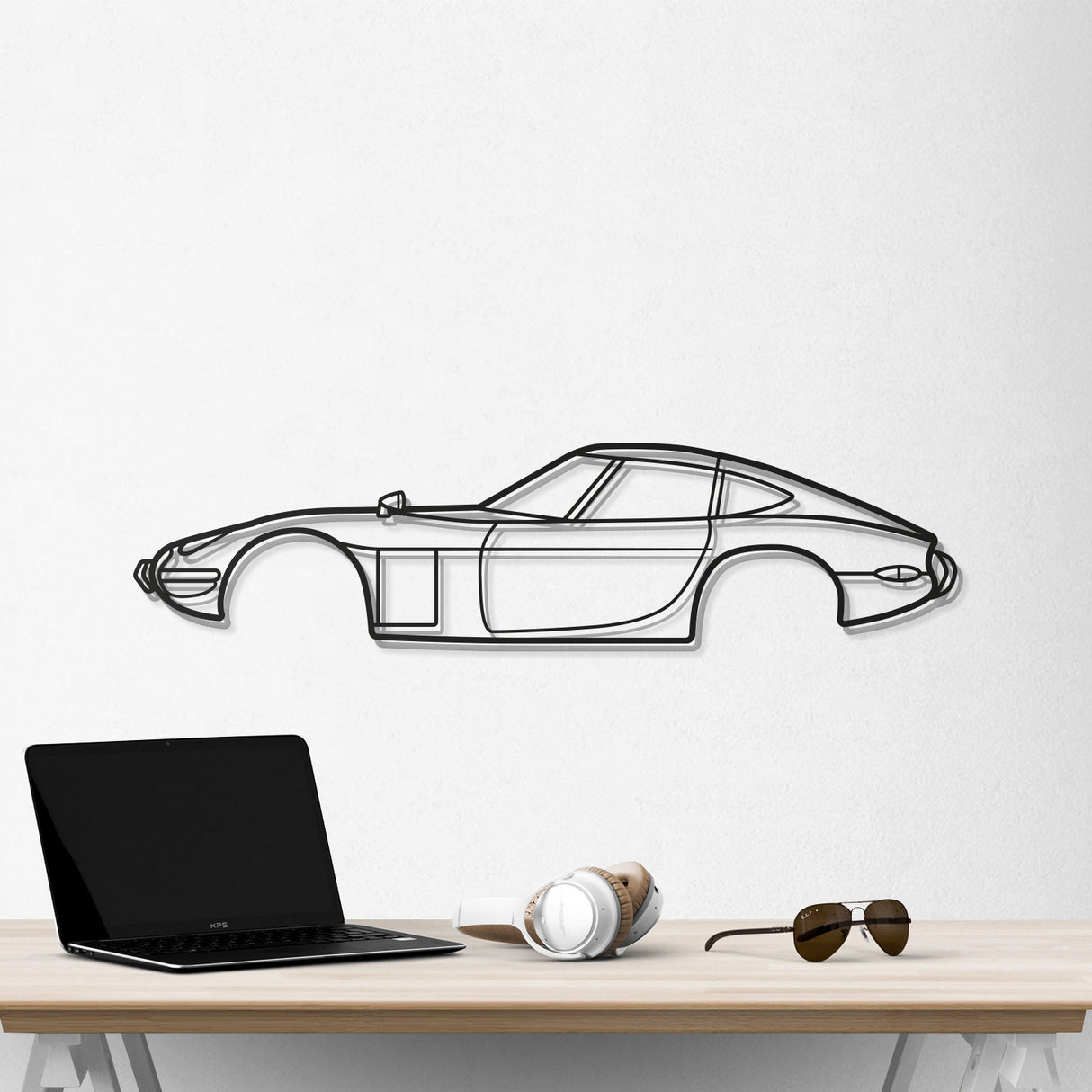 1969 2000GT Metal Car Wall Art - NC0115