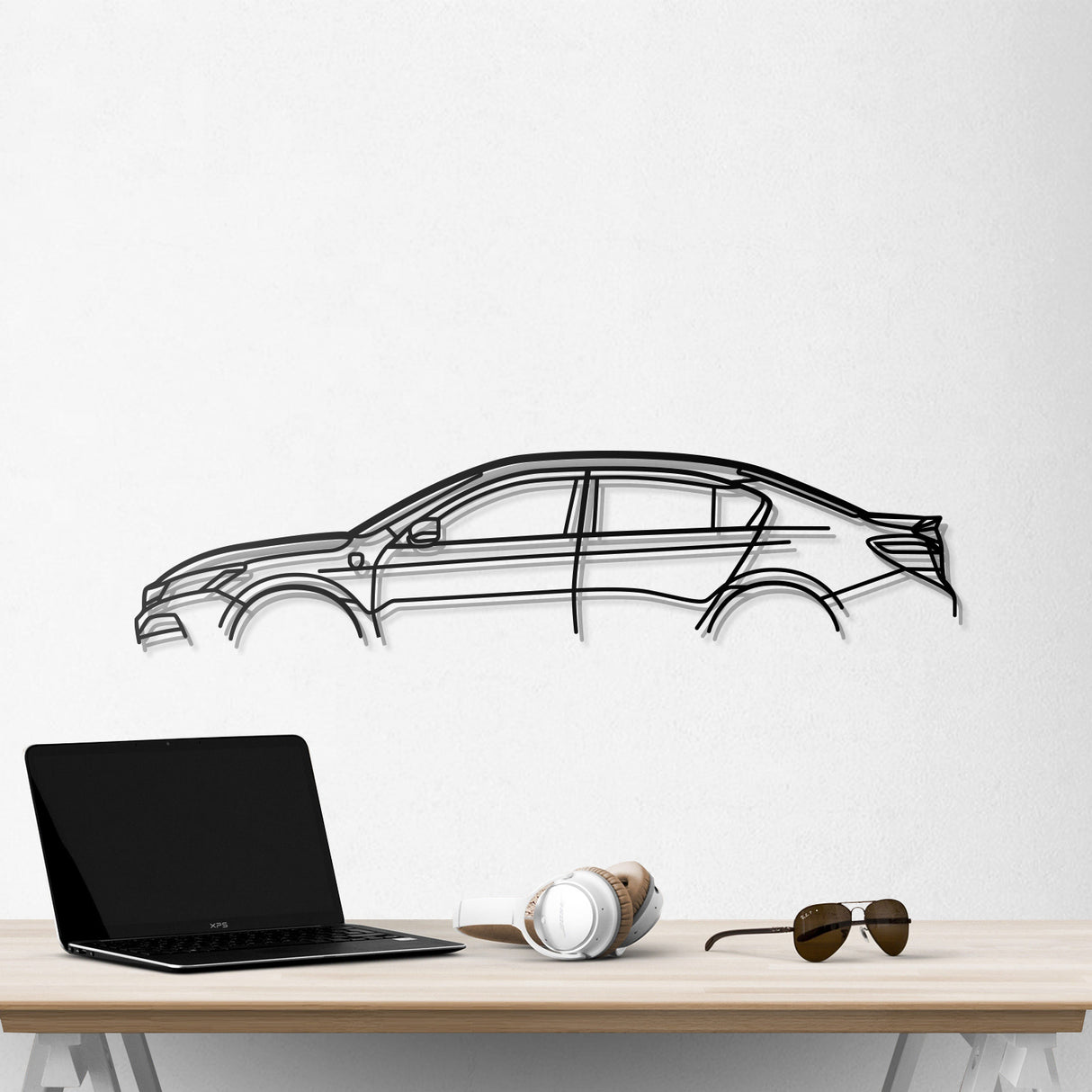 2016 Accord Sedan Classic Metal Car Wall Art - NC0553