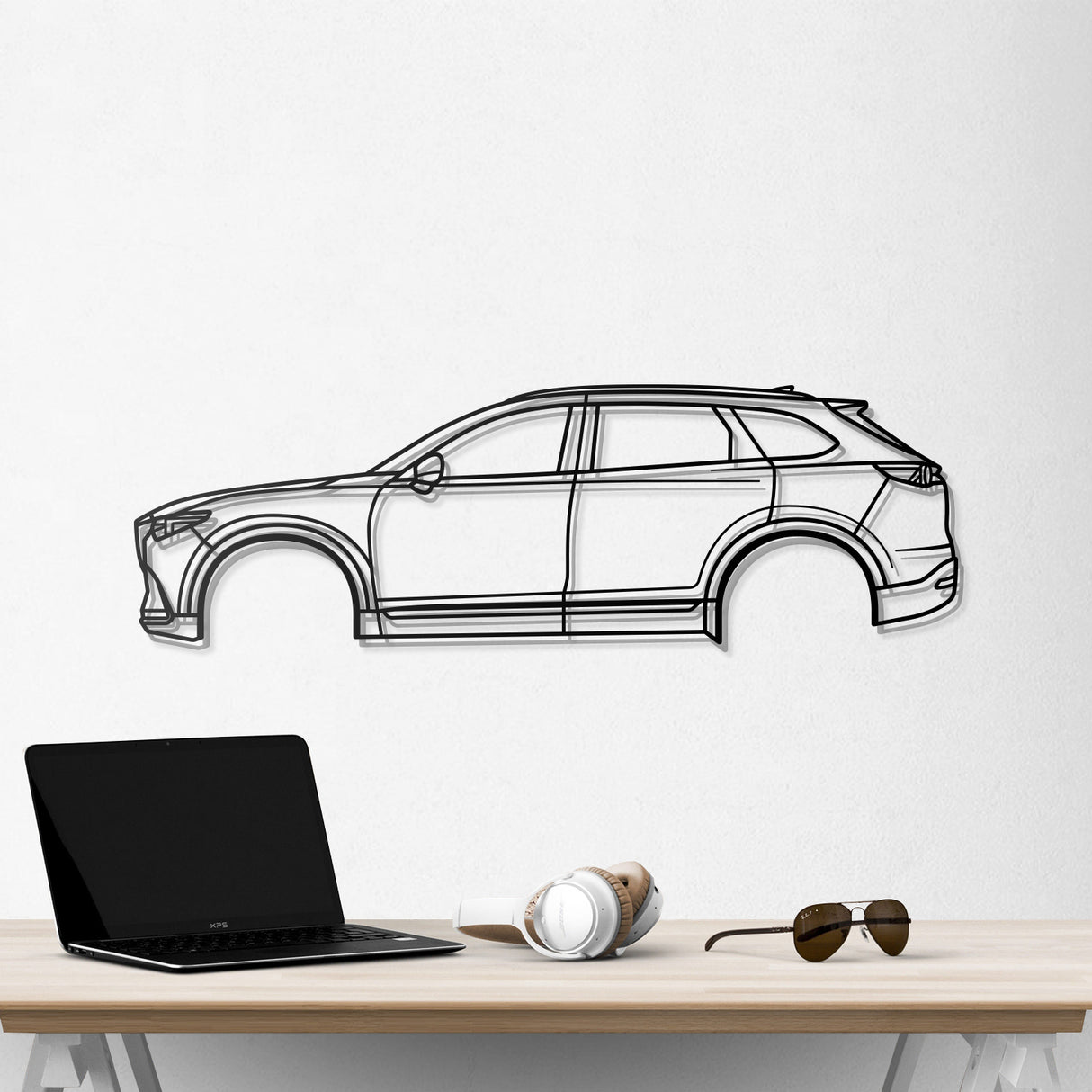 2016 CX-9 2nd Gen (TC) Metal Car Wall Art - NC0560