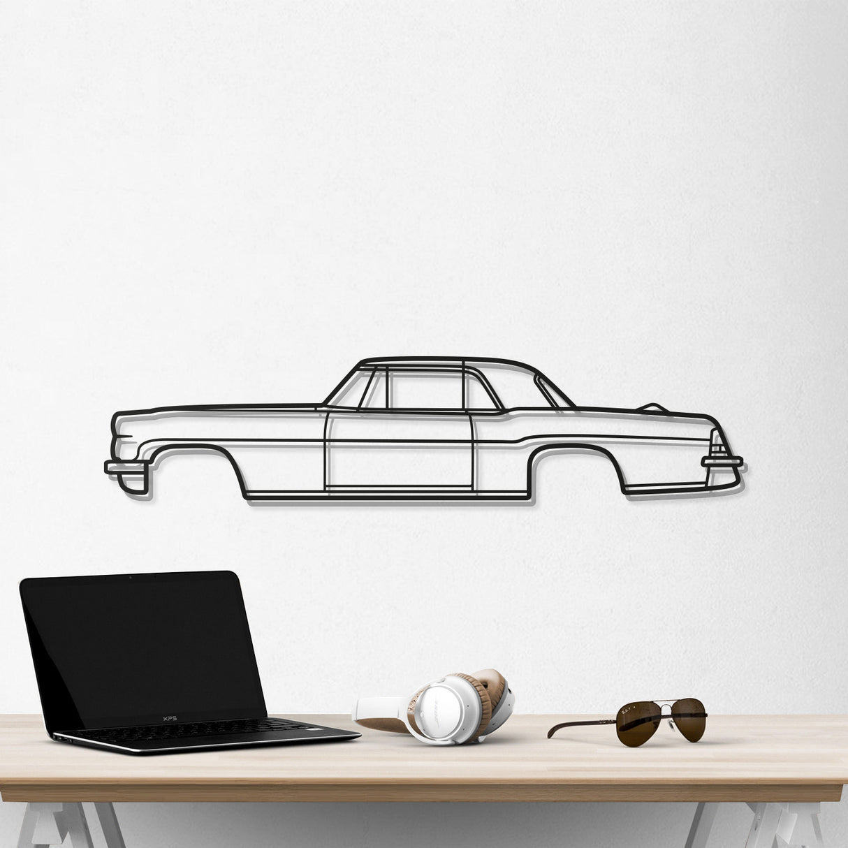 1956 Continental Mark II Metal Car Wall Art - NC0040