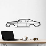 1968 Chevelle SS Metal Car Wall Art - NC0108