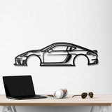 2020 Cayman 718 GT4RS Metal Car Wall Art - NC0695