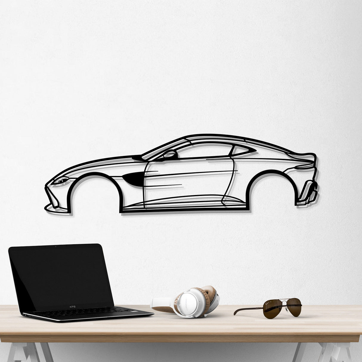 2022 Vantage Metal Car Wall Art - NC0819