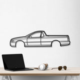 2004 Commodore UTE SS Metal Car Wall Art - NC0313