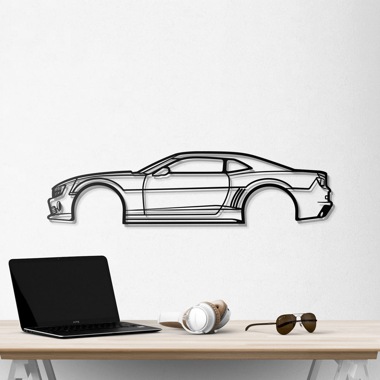 2010 Camaro Metal Car Wall Art - NC0400