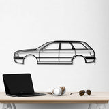 1994 80 Avant Quattro Metal Car Wall Art - NC0250