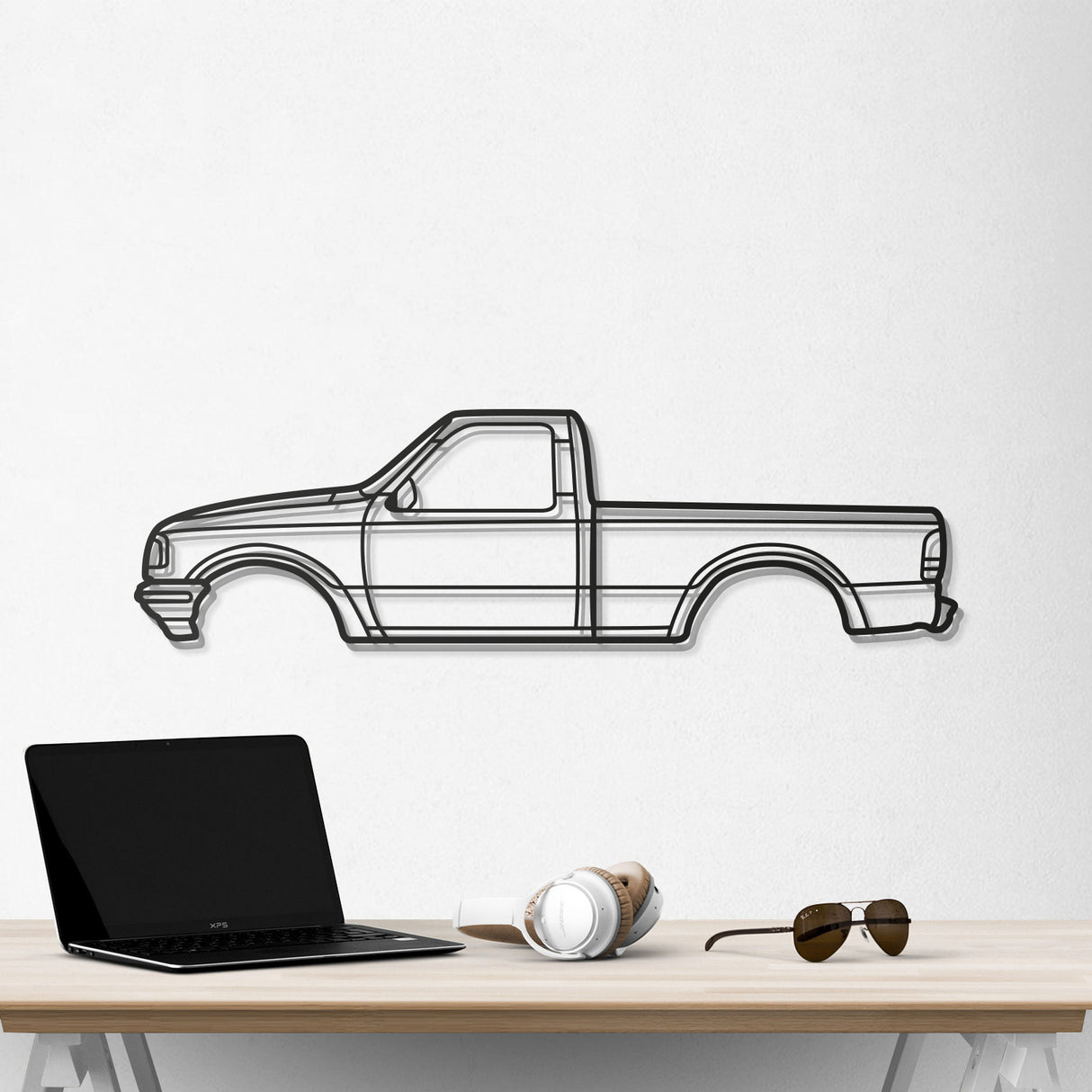 1993 Ranger 2nd Gen Metal Car Wall Art - NC0246