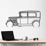 1931 Model A Detailed Metal Car Wall Art - NC0015