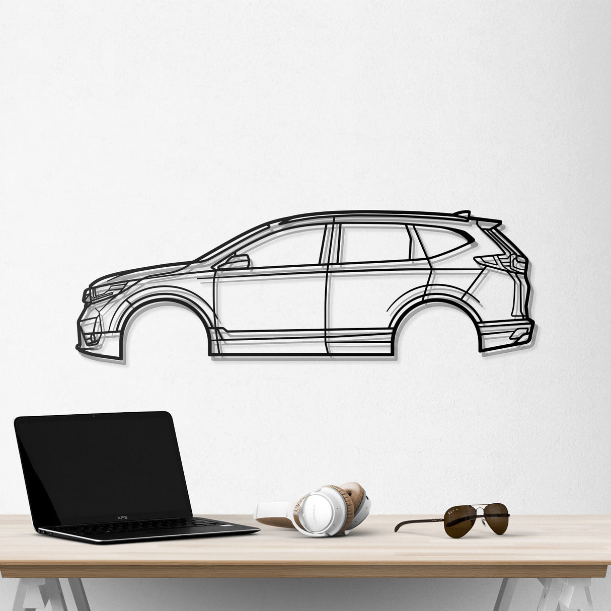 2017 CR-V 5th Gen Metal Car Wall Art - NC0586