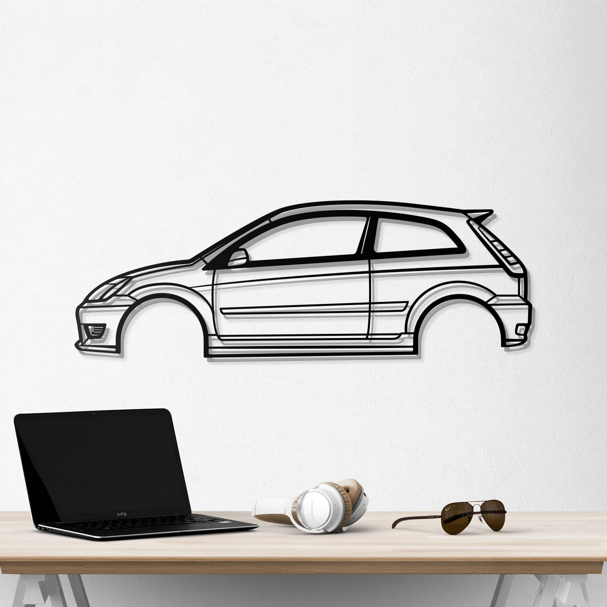 2005 Fiesta ST 150 Metal Car Wall Art - NC0321