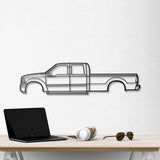 2006 F-250 Metal Car Wall Art - NC0330