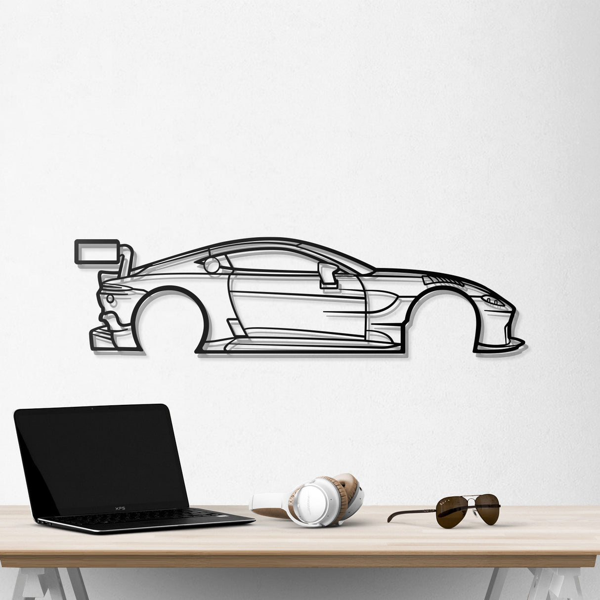 2018 Vantage AMR GT3 Metal Car Wall Art - NC0635