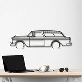 1955 Nomad Metal Car Wall Art - NC0038