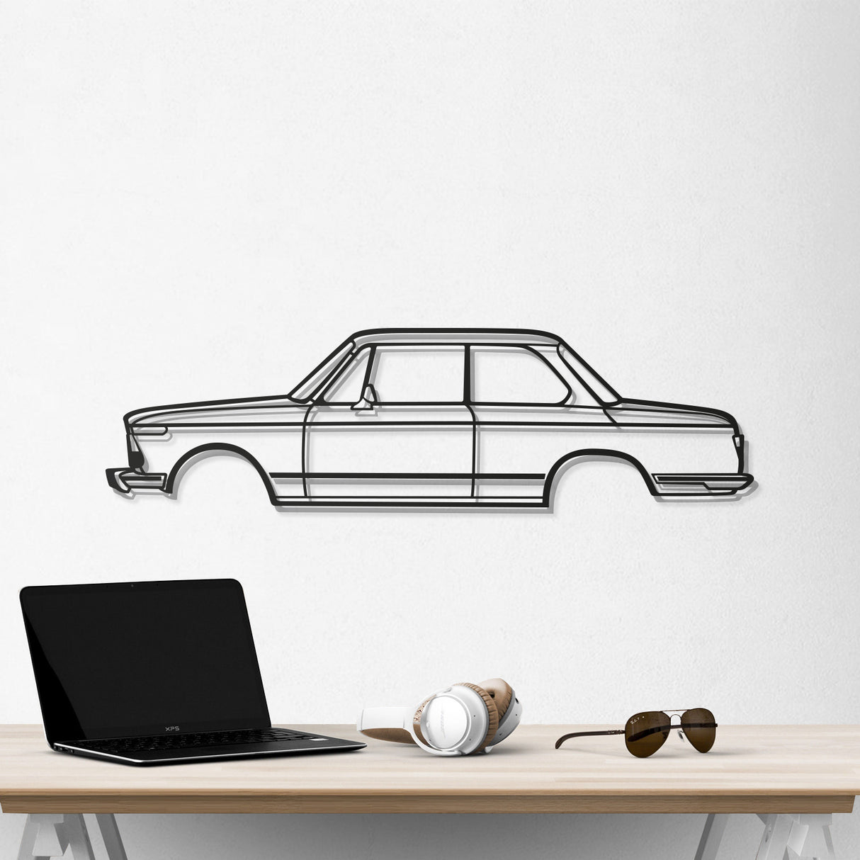 1973 2002 TI Metal Car Wall Art - NC0152