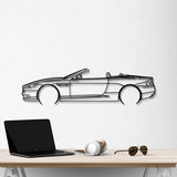 2008 DB9 Convertible Metal Car Wall Art - NC0362