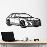 RS6 Perspective Metal Car Wall Art - NC0426