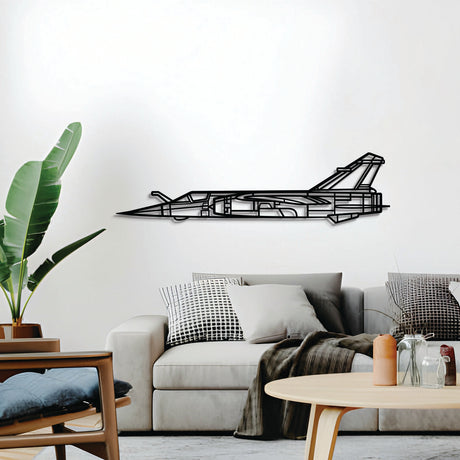 Matte‑finish Mirage F1CT aircraft wall art, perfect avgeek gift for aviation enthusiasts on special occasions