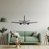 Aviation décor highlight: P-8 Poseidon laser-cut steel wall art with matte finish and elevation screws for avgeek spaces